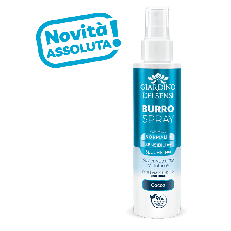 Giardino dei sensi burro spray cocco