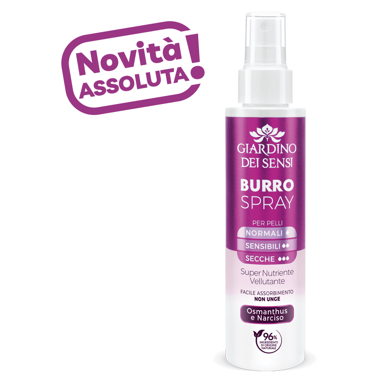 Giardino dei sensi burro spray osmanthus narciso