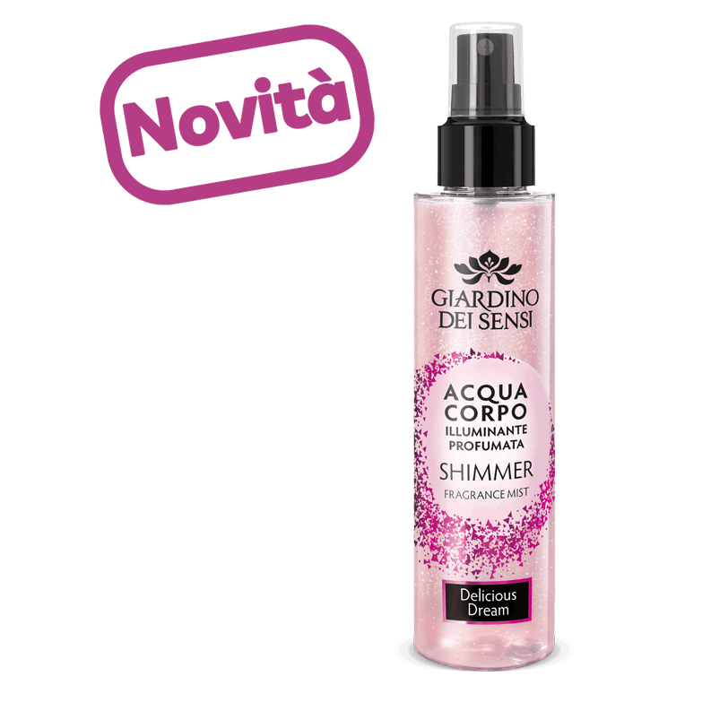 Giardino dei sensi acqua corpo shimmer delicious dream