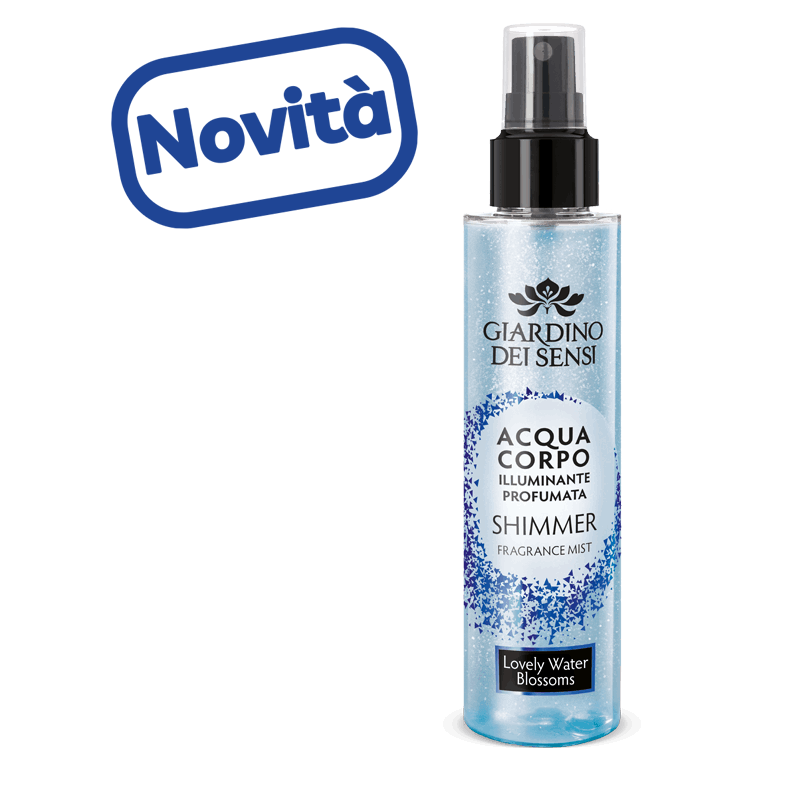 Giardino dei sensi acqua corpo shimmer lovely water blossoms