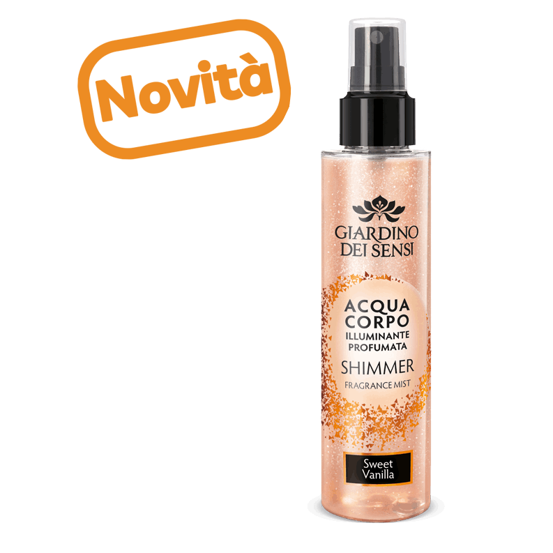 Giardino dei sensi acqua corpo shimmer sweet vanilla